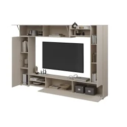 set mobilier living VERO cu 4 usi deschise