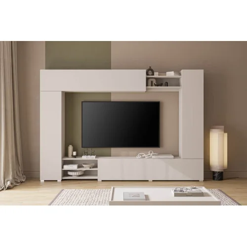 set mobilier living VERO pentru perete - cașmir