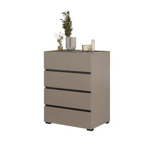 comodă Cross 4 sertare deschise - 60 cm - culoare congo 2
