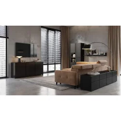 aranjament living Cross - negru onix