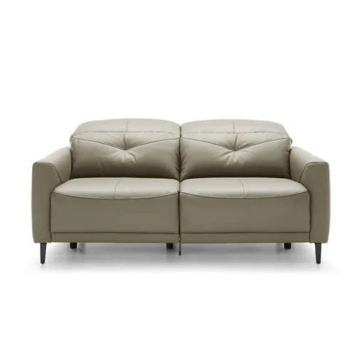 canapea extensibila Sandra din piele naturală Prestige I-179 Stone