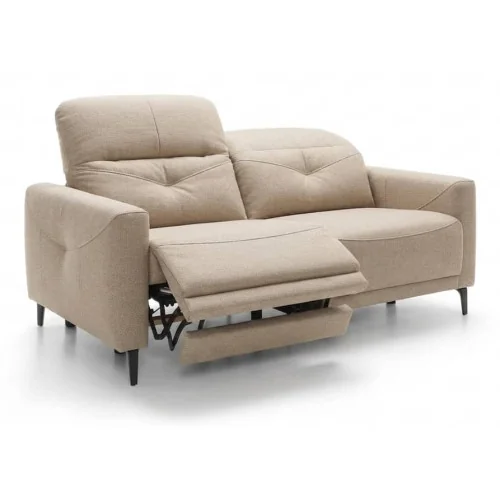 canapea Sandra cu recliner electric și o tetieră ridicată