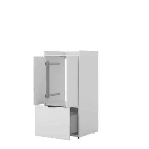 Dulap Luna pentru mașina spălat rufe - uși retractabile / ascunse (pocket doors)