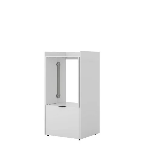 Dulap Luna pentru mașina spălat rufe - uși retractabile / ascunse (pocket doors) - strânse