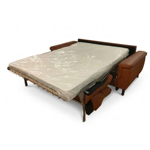 canapea extensibilă din piele naturală Mia