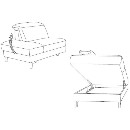 modul MIA 1,5HT/BK cu depozitare