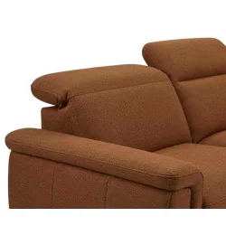 detaliu tetiere reglabile canapea Mia - textil