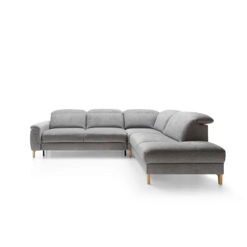 colțar extensibil cu depozitare Mia - textil