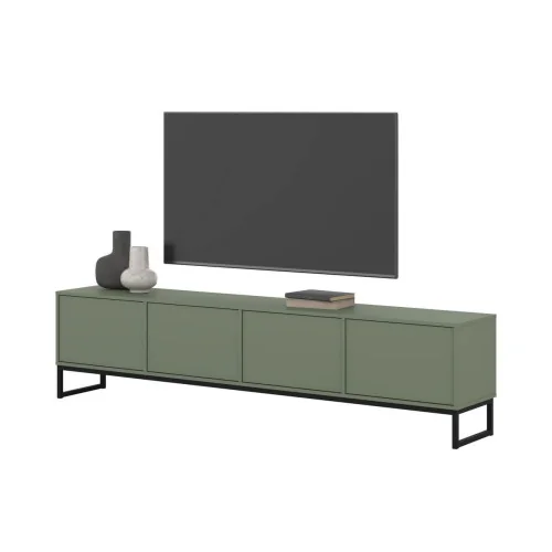 comodă Loft 4 usi culoare verde