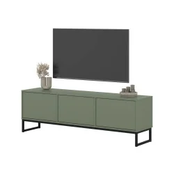 comodă TV 3U Loft 41 - culoare verde