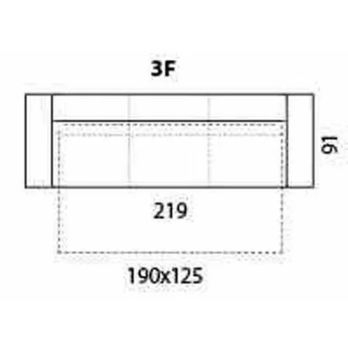 canapele Basic 3 locuri extensibile