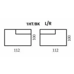 modul cu spatiu depozitare pentru configurare coltare