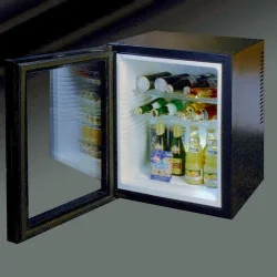 minibar de 40 de litri cu usa din sticla