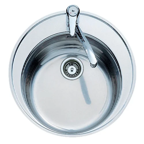 chiuveta rotunda Teka centroval 45 Inox