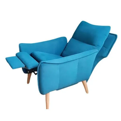 fotoliu cu recliner Ines din albastra
