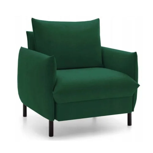 fotoliu Nesto stofa verde