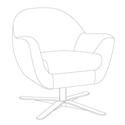 cadru metalic rotativ