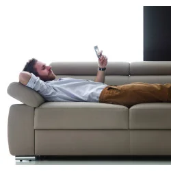 canapele extensibile piele Zoom cu brat reglabil