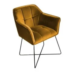 scaun Silla are 2 variante de picioare din metal negru