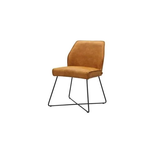 scaun Loft - tapitat stofa orange