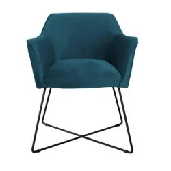 scaun Scarlet tapitat stofa blue