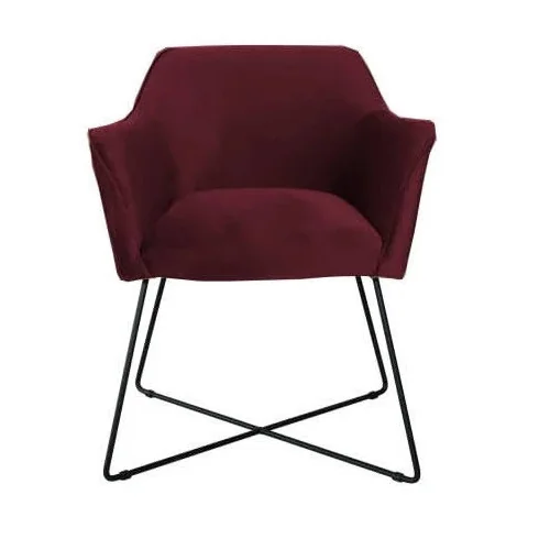 scaun Scarlet tapitat stofa red