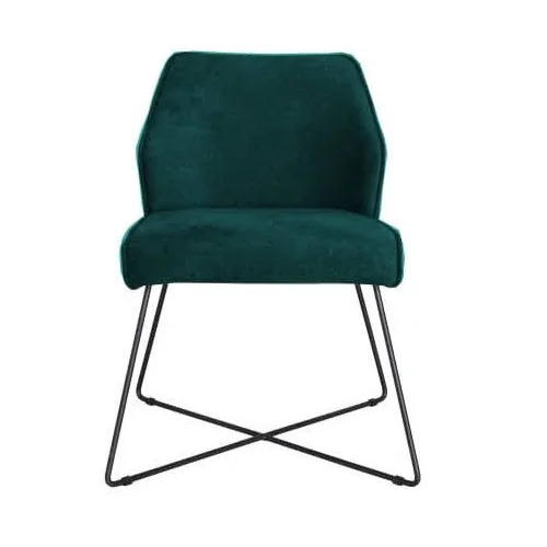 scaun Loft tapitat stofa turcoaz