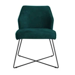scaun Loft tapitat stofa turcoaz