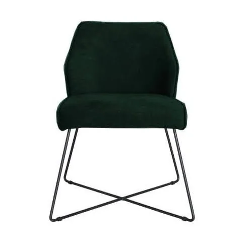 scaun Loft tapitat stofa green