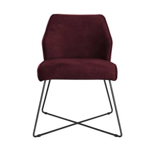 scaun Loft tapitat stofa bordeaux