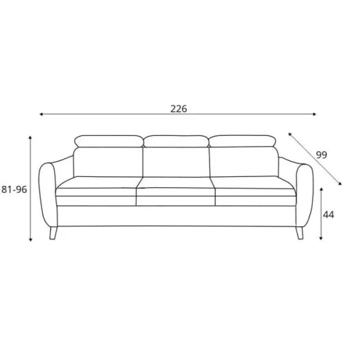 canapele extensibile Hugo cote