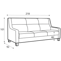 cote canapele piele extensibile Way