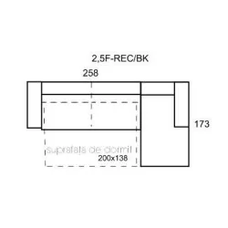 canapele extensibile Mellow cote