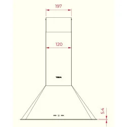 hota Teka DOS 60.2 Beige / Anthracite - schita 1