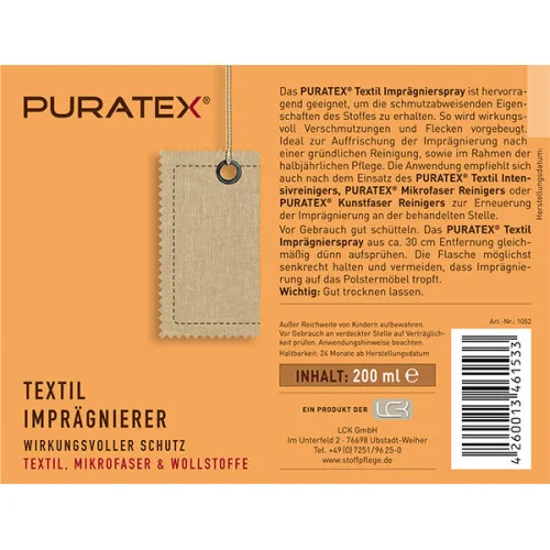 eticheta solutiei de protectie a canapelelor din material textil 2
