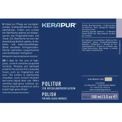 KERAPUR® Polish for high-gloss surfaces