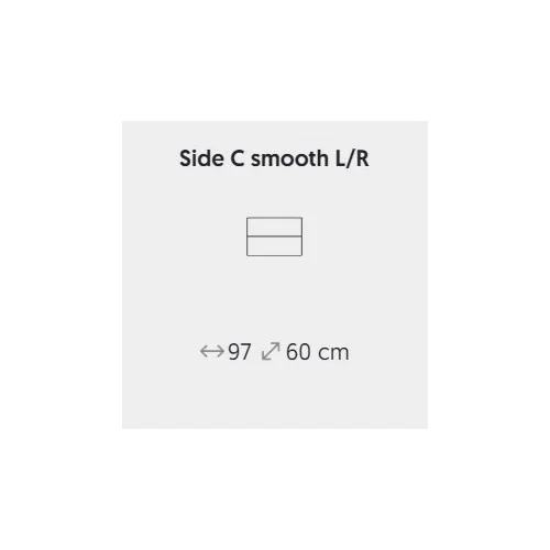braț Monaco de stânga sau dreapta - tip C
