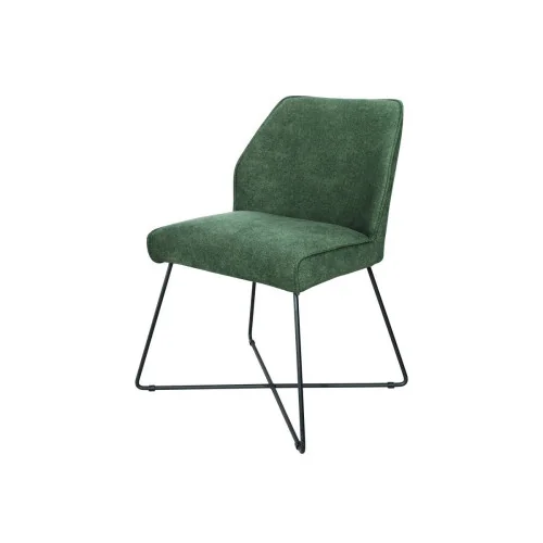 scaun tapitat piele LOFT pe cadru metalic