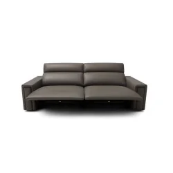 canapea piele Monaco 3 locuri cu 2 reclinere electrice