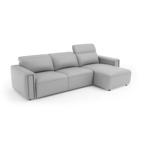 coltar extensibil din piele Monaco cu depozitare C-REC-3F-C