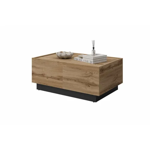 masa cafea Eco stejar - negru onyx