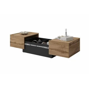 masa cafea Eco stejar - negru onyx 2