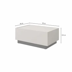 dimensiuni masa extensibilă cafea Eco