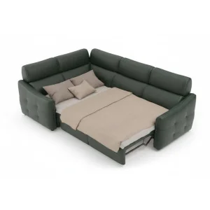 coltar extensibil din piele Davos 3 locuri 2