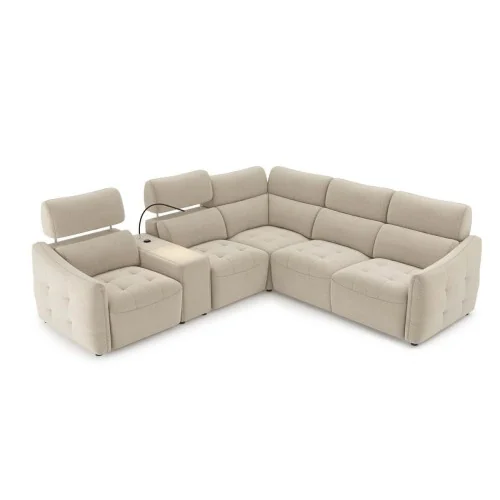 coltar extensibil Davos cu reclinere