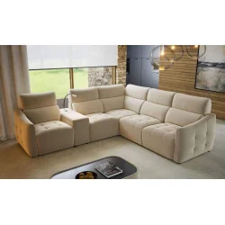 coltar extensibil Davos cu reclinere - textil coltar extensibil Davos cu reclinere - textil
