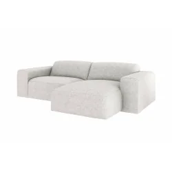canapea cu șezlog Tommy 3 textil