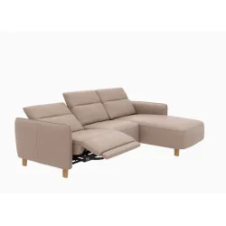 canapea cu recliner electric Flamingo stofa
