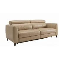 canapea recliner Boston din piele naturală 2RF