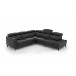 coltar extensibil Boston din piele naturală 2,5F-E-1-1HT - tetiere reglabile